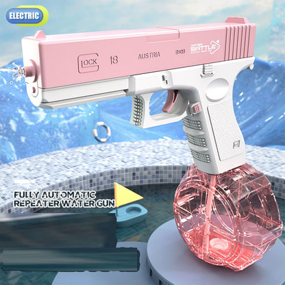 Aqua Gunz: Glock Trommelmagazin pink