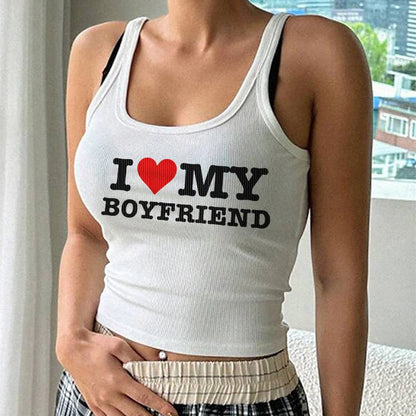 „I ❤️ My Boyfriend“ CropTop