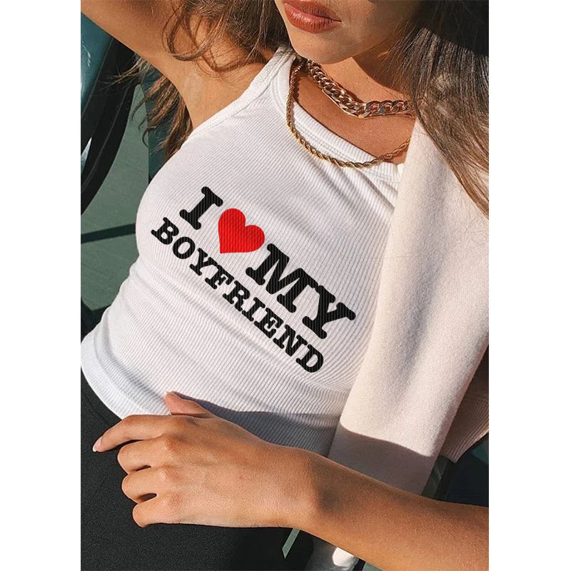 „I ❤️ My Boyfriend“ CropTop