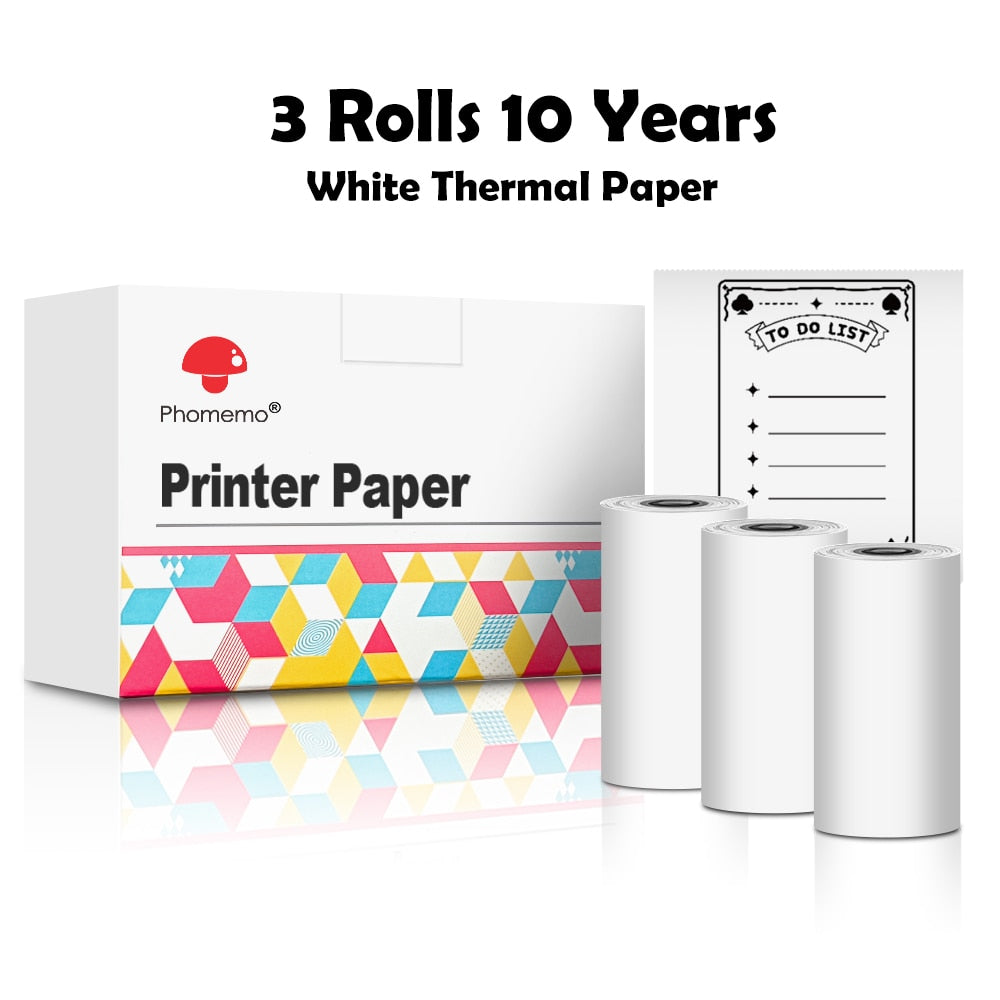 Decory Printy-Paper White