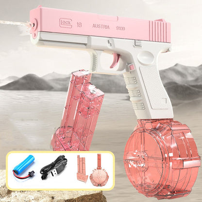 Aqua Gunz: Glock Zubehör Trommelmagazin pink