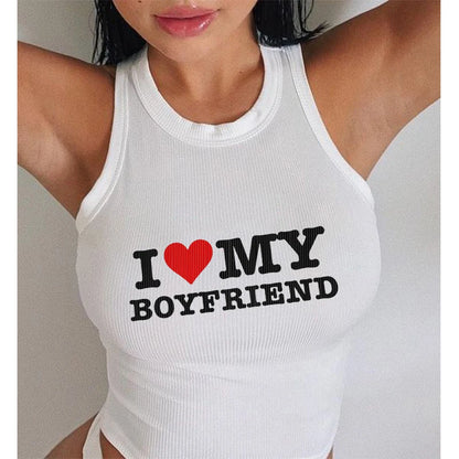 „I ❤️ My Boyfriend“ CropTop