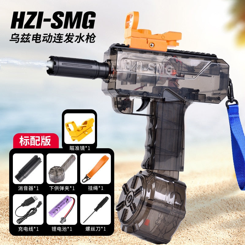 Aqua Gunz: Mini Uzi Zubehör schwarz