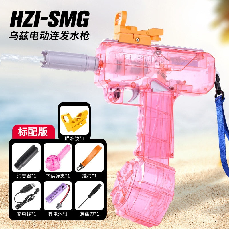 Aqua Gunz: Mini Uzi Zubehör pink