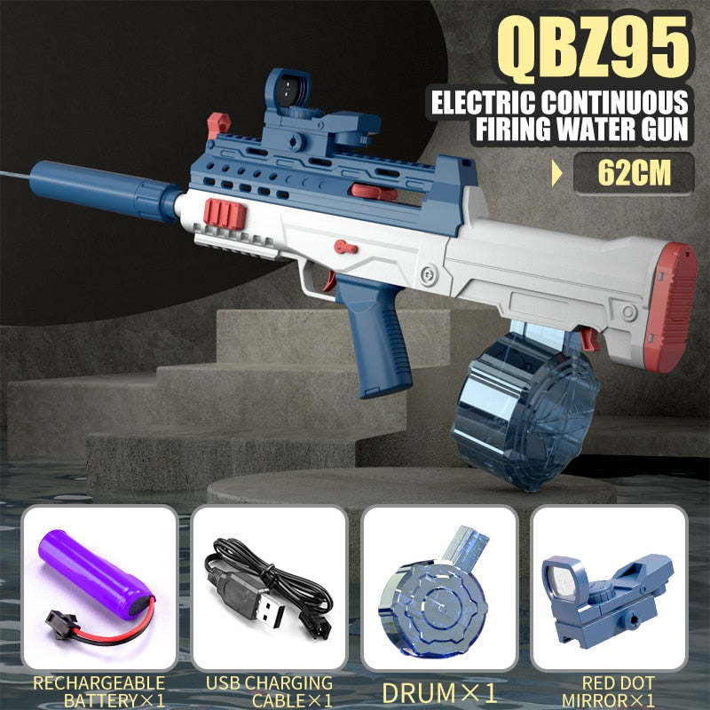 Aqua Gunz: QBZ95 Zubehör blau