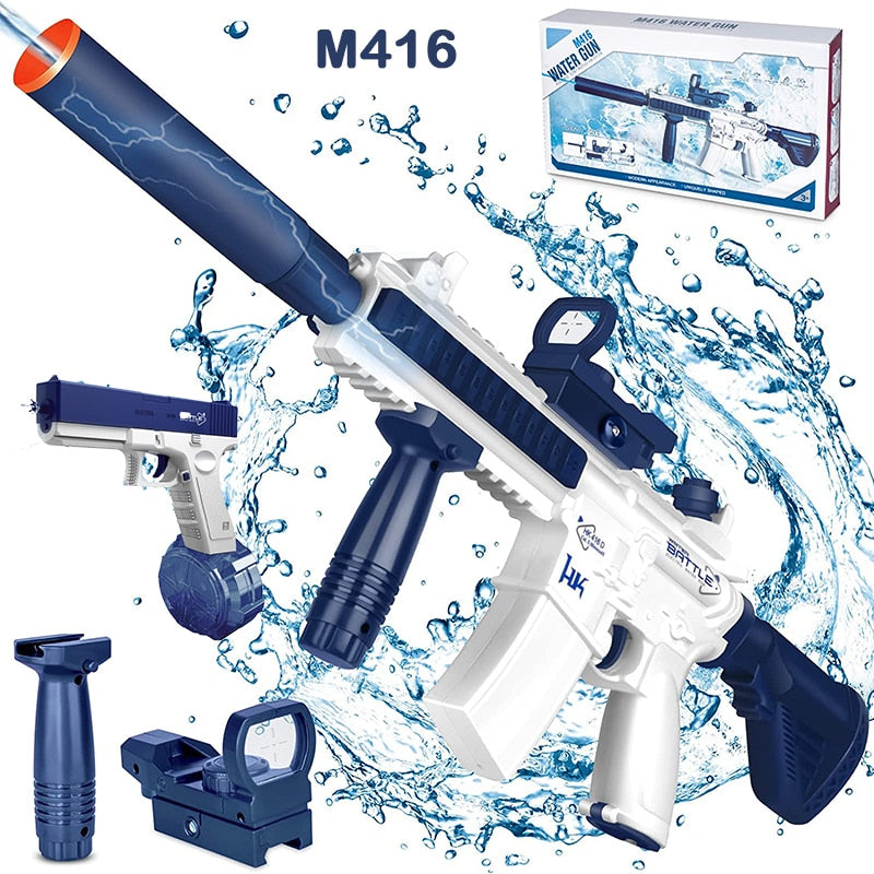 Aqua Gunz: M416 Zubehör blau