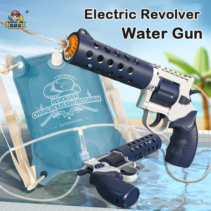 Aqua Gunz: Revolver Akimbo blau